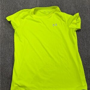 Under Armour Neon Yellow Short Sleeve Tee